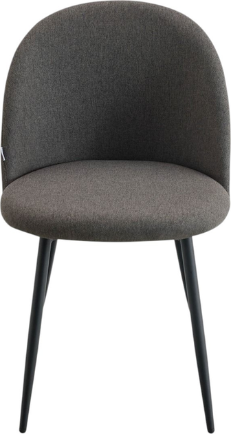 Стілець для кухні та вітальні Homla AMPLA 47 x 56 x 78 см Dark Grey (5906496741944) - зображення 2