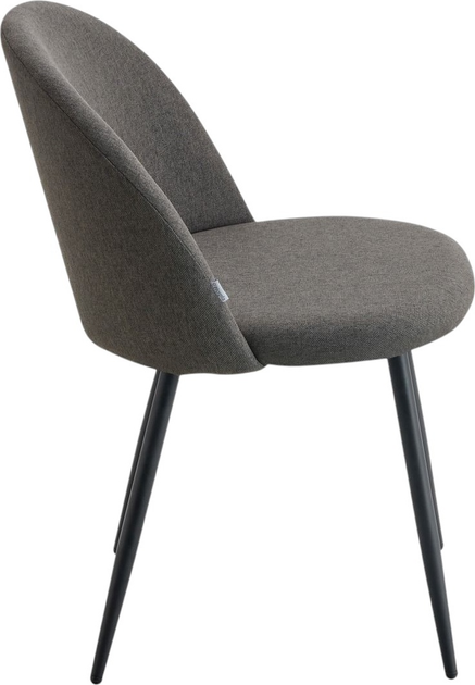 Krzesło do kuchni i salonu Homla AMPLA 47 x 56 x 78 cm Dark Grey (5906496741944) - obraz 3
