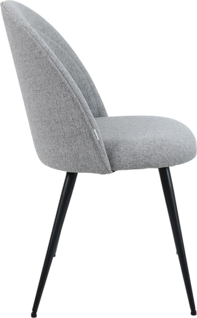 Стілець для кухні та вітальні Homla LUDI 50 x 53 x 85 см Grey (5906496738210) - зображення 3