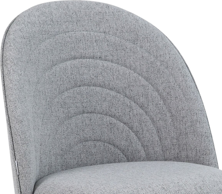 Стілець для кухні та вітальні Homla LUDI 50 x 53 x 85 см Grey (5906496738210) - зображення 6