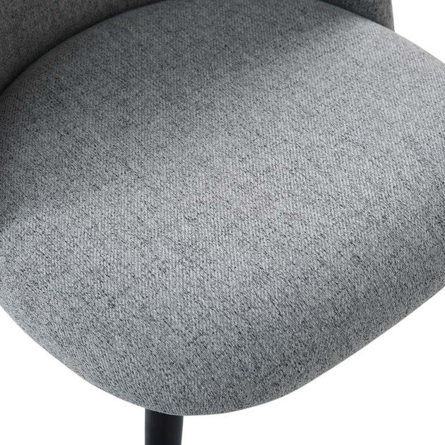Стілець для кухні та вітальні Homla LUDI 50 x 53 x 85 см Grey (5906496738210) - зображення 7