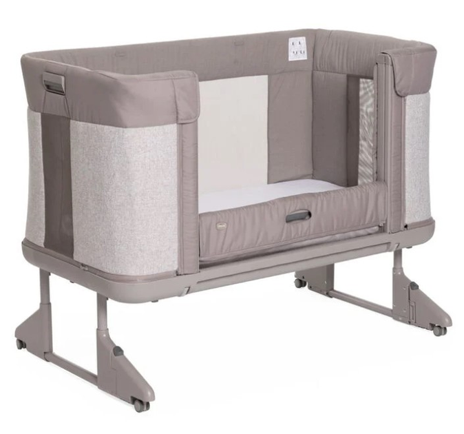 Дитяче ліжечко Chicco Next2Me Forever Almond 3 в 1 Бежеве (8058664181063) - зображення 4