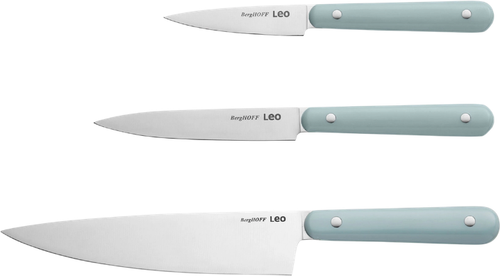 Набір ножів BergHOFF Leo Glints Slate 3 шт (5413821364483) - зображення 1