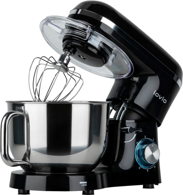 Mikser planetarny Lovio ChefAssistant Czarny (LVSTM01BK) - obraz 4