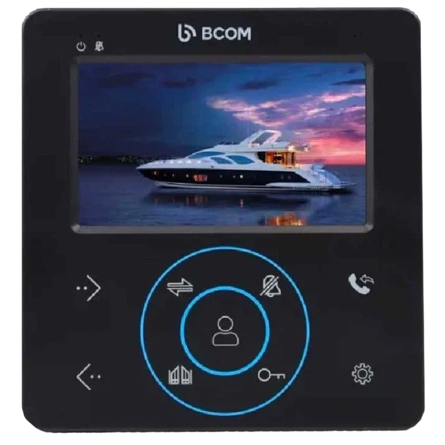 Видеодомофон BCOM BD-480 Black - Фото 1 Видеодомофон BCOM BD-480 Black - изображение 1