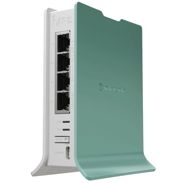 Wi-Fi роутер MikroTik hAP ax lite (L41G-2axD) Wi-Fi 6 - Фото 1 Wi-Fi роутер MikroTik hAP ax lite (L41G-2axD) Wi-Fi 6 - изображение 1
