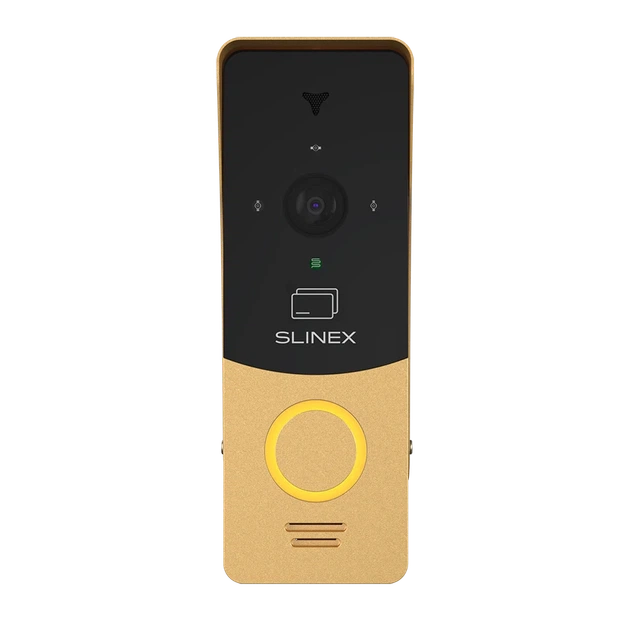 Вызывная панель Slinex ML-20CRHD (black/gold) IP65 - Фото 1 Вызывная панель Slinex ML-20CRHD (black/gold) IP65 - изображение 1