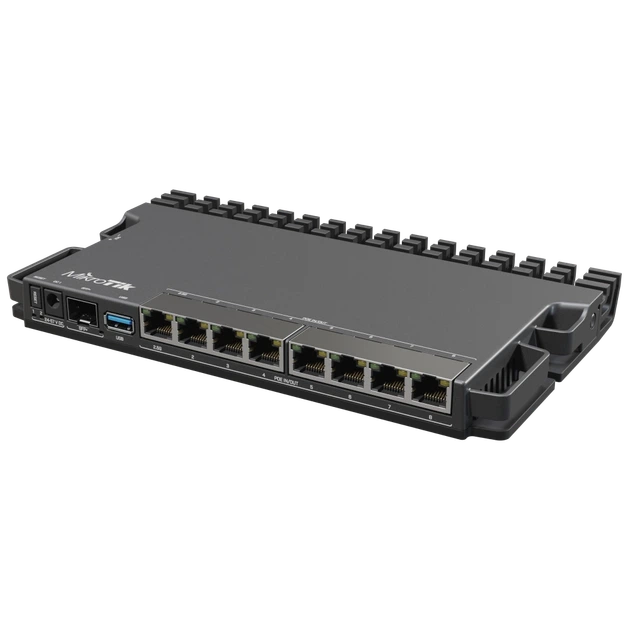 Маршрутизатор MikroTik RB5009UPr+S+IN 2.5G Ethernet 10G SFP+ PoE - Фото 1 Маршрутизатор MikroTik RB5009UPr+S+IN 2.5G Ethernet 10G SFP+ PoE - изображение 1