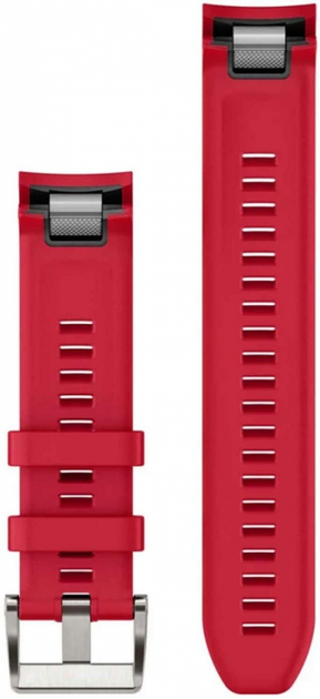 Pasek Garmin QuickFit 22 do Garmin MARQ Athlete Gen2 46 mm Plasma Red (010-13225-03) - obraz 2