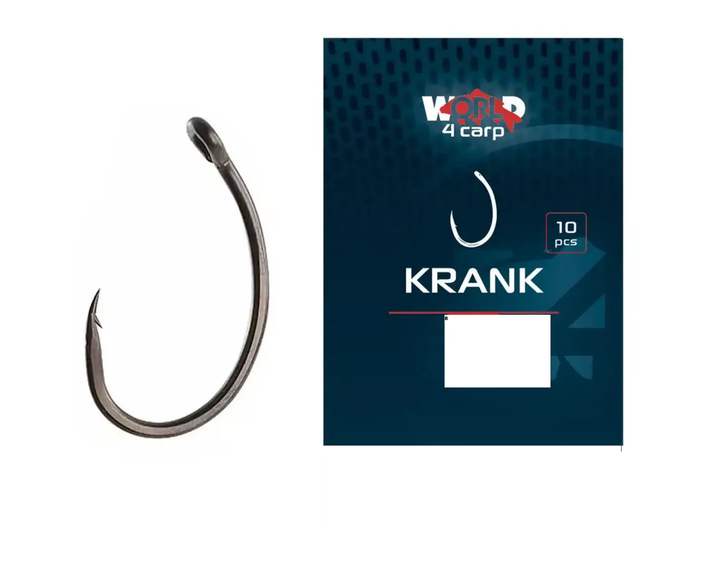 Карповий гачок World4carp KRANK №8,w4007-8 - Фото 1 Карповий гачок World4carp KRANK №8,w4007-8 - зображення 1