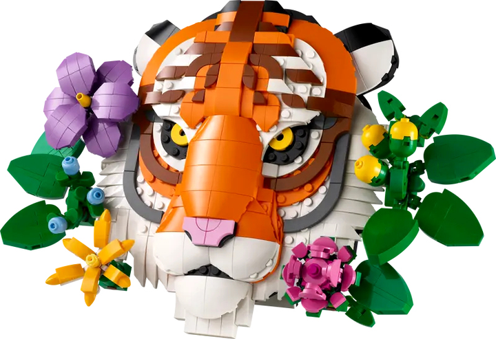 Конструктор LEGO Art Колекція фауни - Тигр 744 елемента (31217) - зображення 4