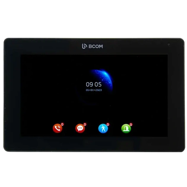 Видеодомофон BCOM BD-770FHD Black - Фото 1 Видеодомофон BCOM BD-770FHD Black - изображение 1