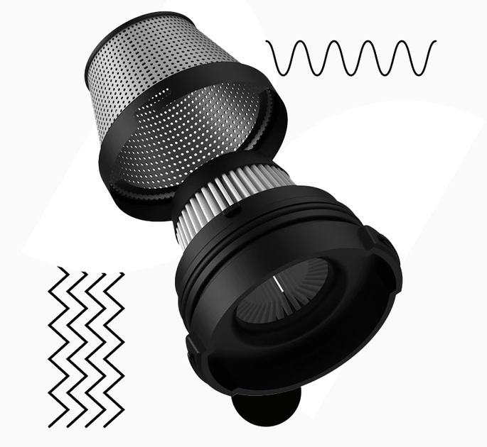 Фильтр для пылесоса Baseus A3 Car vacuum Cleaner strainer, 2PCS, Black - Фото 9 Фильтр для пылесоса Baseus A3 Car vacuum Cleaner strainer, 2PCS, Black - изображение 9