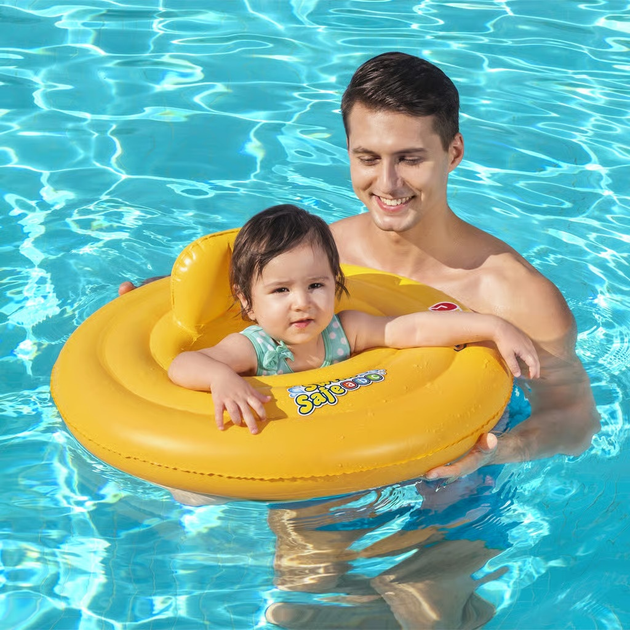 Круг для навчання плаванню Bestway 32096 Swim Safe 69 см (6941607320297) - зображення 6