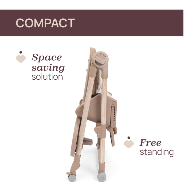 Крісло для годування Chicco Polly Armonia Terracotta 3 в 1 Коричневе (8058664179008) - зображення 11