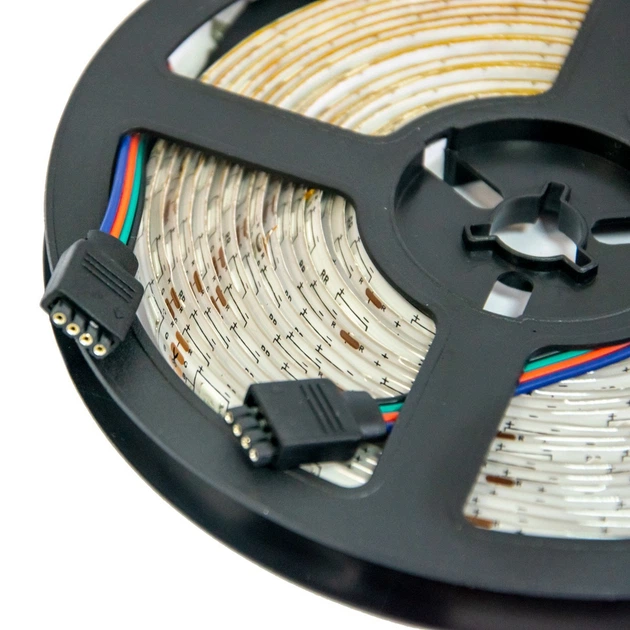 Стрічка світлодіодна 5м LED 5050 Smart BT APP RGB - зображення 3