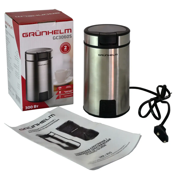 Кофемолка Grunhelm GС-3060S - изображение 2