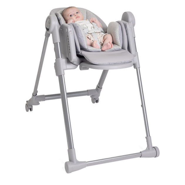 Крісло для годування Chicco Polly Armonia Steel 3 в 1 (8058664179039) - зображення 9