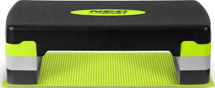 Степ платформа для тренувань Neo Sport 3 ступінчаста ns 400 зелена (5903890606077) - зображення 3