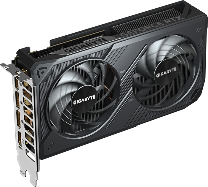 Karta graficzna Gigabyte PCI-Ex GeForce RTX 5060 WINDFORCE 8G 8GB GDDR7 (128bit) (2497/28000) (HDMI, 3 x DisplayPort) (GV-N5060WF2-8GD) - obraz 5