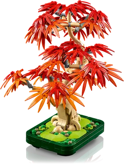 Zestaw klocków LEGO Botanicals Klon palmowy bonsai 474 elementy (10348) - obraz 4