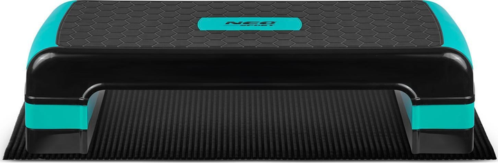 Степ платформа для тренувань Neo Sport 3 ступінчаста ns 402 бірюзова (5903890606091) - зображення 2