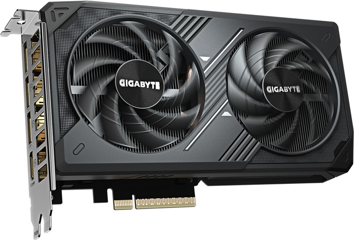 Karta graficzna Gigabyte PCI-Ex GeForce RTX 5060 WINDFORCE OC 8G 8GB GDDR7 (128bit) (2512/28000) (HDMI, 3 x DisplayPort) (GV-N5060WF2OC-8GD) - obraz 2