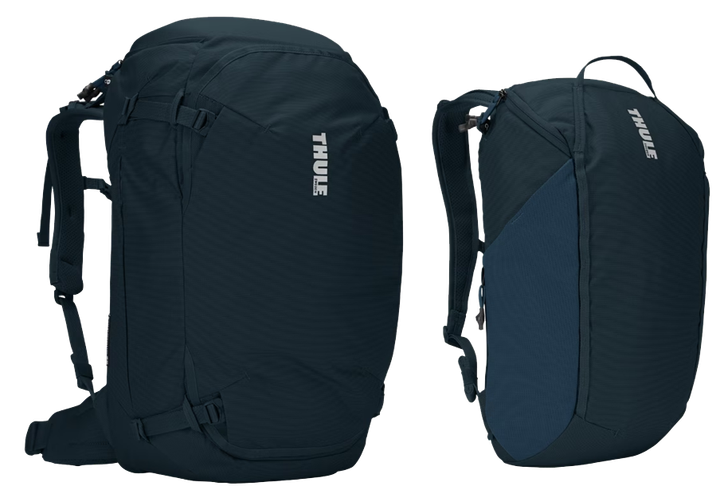 Рюкзак Thule Landmark Travel Pack 60L TLPF-260 Woman Darkest Blue (7121894) - Фото 6 Рюкзак Thule Landmark Travel Pack 60L TLPF-260 Woman Darkest Blue (7121894) - изображение 6