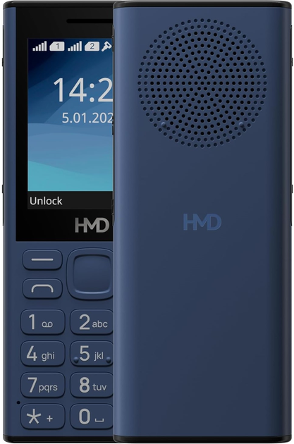 Telefon komórkowy HMD 130 Music TA-1717 Blue (SP01Z07Z2203Y) - obraz 1