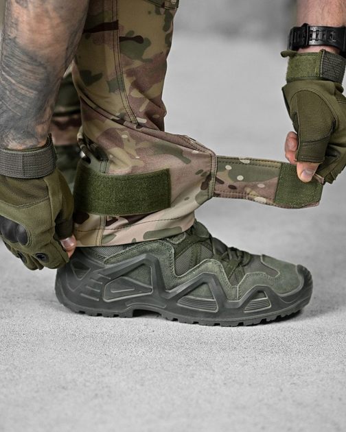 Тактический летний эластичный костюм 3 в 1 ветровка, штаны, футболка Combat Force Multicam XXXL - изображение 9
