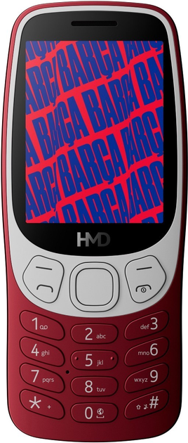Telefon komórkowy HMD Barça 3210 TA-1736 Grana (1GF036MPB1L03) - obraz 2