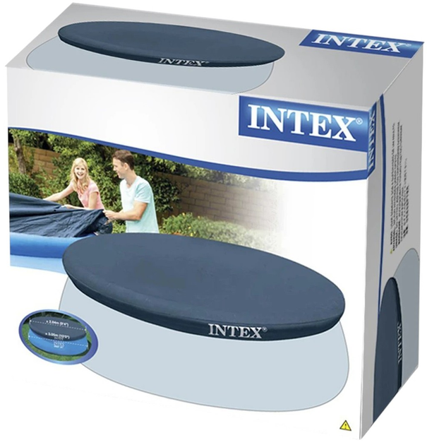 Pokrywa do basenu Intex 244 cm 28020 (0078257280209) - obraz 2