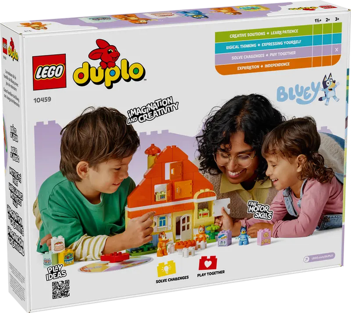 Конструктор LEGO Duplo Сімейний будинок Блу з грою на пам'ять 83 елемента (10459) - зображення 1