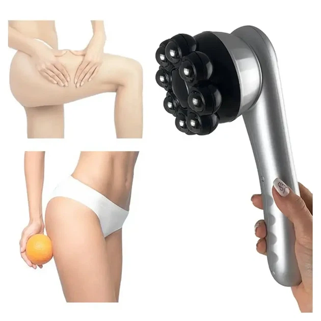 Массажер для тела ручной от целлюлита вибромассажер с подогревом Magnetic Heat Massager Инфракрасный магнитный - изображение 2