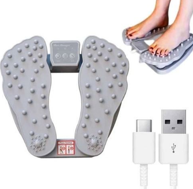 Электрический вибромассажер для ног Массажер для ступней Plantar Acupoint Massager Улучшает кровообращение - изображение 3