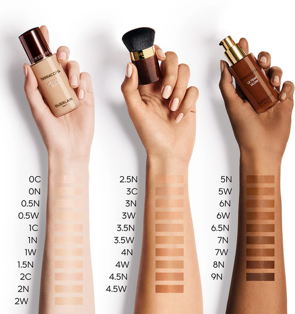 Тональна основа Guerlain Terracotta Le Teint Glow зволожуюча 5N Neutral 35 мл (3346470442405) - зображення 6