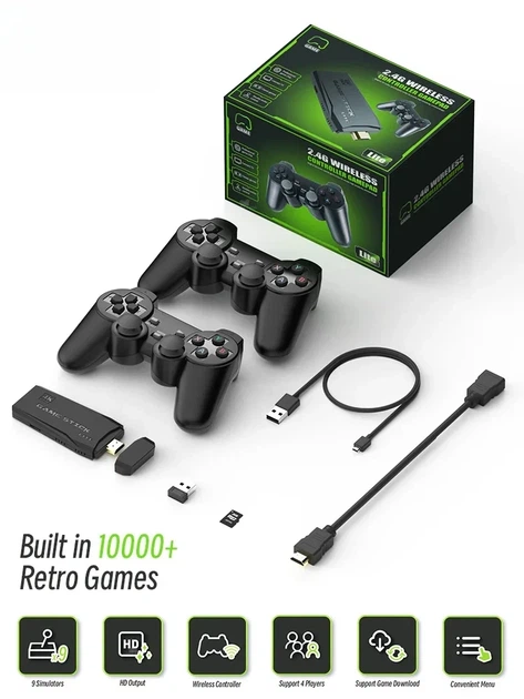 Ігрова консоль Gamestick M8-4K (64GB, 2 геймпади) - изображение 2