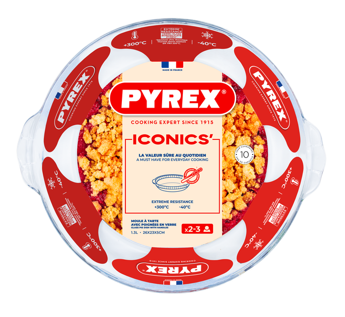 Форма для випічки , 26х23 см (1.3 л) Pyrex (kuh0015931) - Фото 4 Форма для випічки , 26х23 см (1.3 л) Pyrex (kuh0015931) - зображення 4
