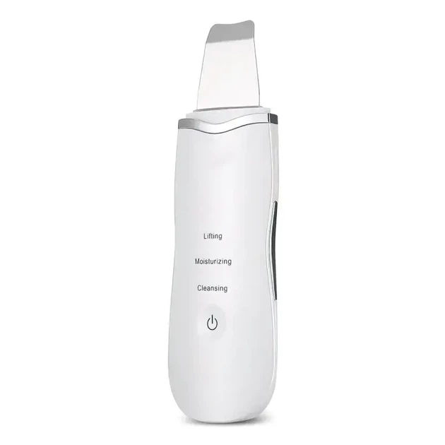 Ультразвуковой скраббер портативный для чистки лица Face Cleaner 8816 / Очиститель поров / Скрабер лифтинг - изображение 7