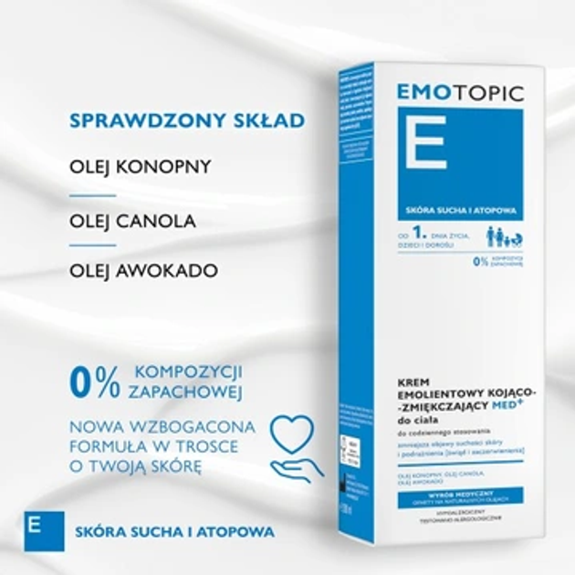 Balsam do ciała Pharmaceris Emotopic nawilżający 200 ml (5900717691513) - obraz 4