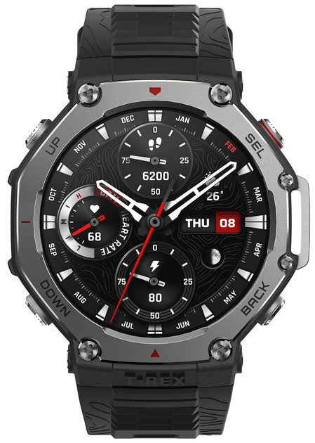 Smartwatch Amazfit T-Rex 3 Onyx (W2323GL1N) - obraz 2