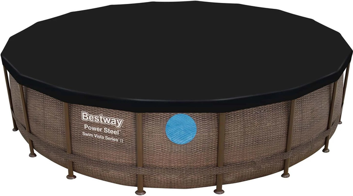 Pokrywa do basenu stelażowego Bestway 549 cm 58039 (6942138918311) - obraz 2