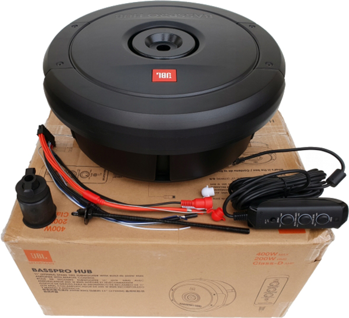 Автомобільний сабвуфер JBL BassPro HUB (JBLBASSPROHUB) - зображення 3