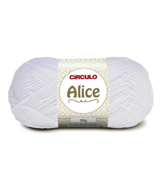 10 ALICE пряжа (50% акріл, 50% поліестер, 100гр. 200м. ), білий - Фото 1 10 ALICE пряжа (50% акріл, 50% поліестер, 100гр. 200м. ), білий - изображение 1