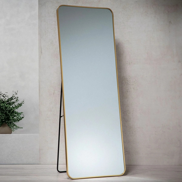 Lustro stojące Homla ELORA 140 x 50 cm Gold (5904183872032) - obraz 6