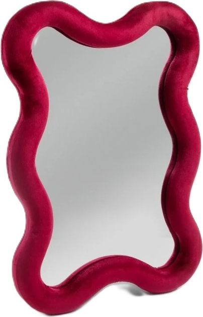 Дзеркало підвісне Homla LOVE 50 x 34 см Burgundy (5906496728600) - зображення 1