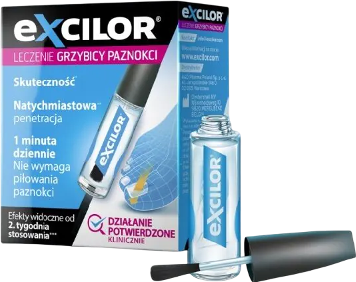 Рідина від грибка нігтів Excilor 3.3 мл (8711744048570) - зображення 1