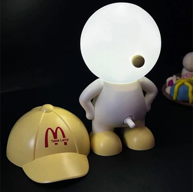 Светильник Mini Mister P Yellow Настольная Лампа Беспроводной Аккумуляторный Ночник (01444) - изображение 5