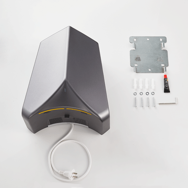 Сушилка для рук INTERHASA HSD-A3890 Dark Gray вертикальна - изображение 9