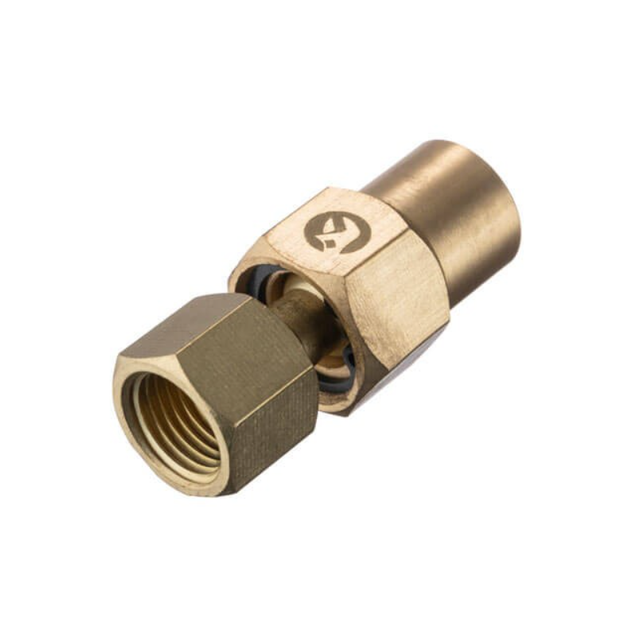Шарнір поворотний Intertool-Storm внутрішнє різьблення 1/4" × 1/4" (PT-2209) - зображення 2